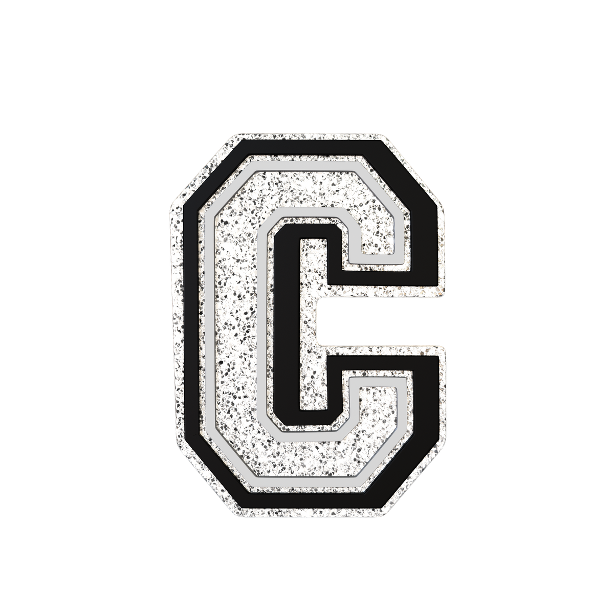 Budz | Silver Letter C