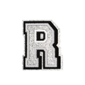 Budz | Silver Letter R